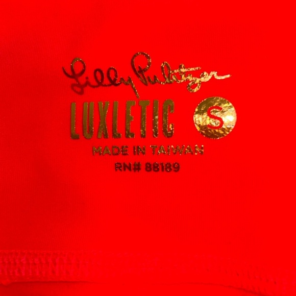 LILLY PULITZER WOMEN WEEKENDER SHORT HIGH RISE SCALLOPED SPICY CORAL - Picture 3 of 3